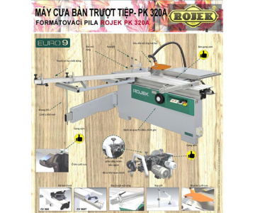 Máy cưa bàn trượt C. H - SÉC